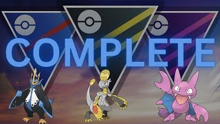 Great League SHADOW Empoleon Gligar Hakamoo team is COMPLETE in PokemonGo [upl. by Oicirtap610]