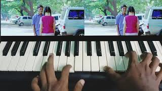 3 movie  bike ride bgm  keyboard cover  abis information [upl. by Rowney]