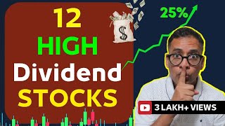 2 GREAT Monthly Dividend Income Strategies  12 HIGH Dividend Stocks In 2023  Rahul Jain [upl. by Aninnaig]