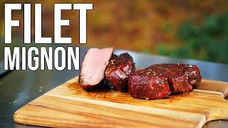 The Best and Easy Filet Mignon Recipe  Smoked and Reverse Seared on the Pit Boss [upl. by Corel]