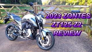 ★ 2023 ZONTES ZT125Z2 REVIEW ★ [upl. by Chadabe]