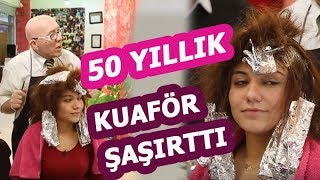 Yarışmanın En Yaşlı Kuaförü 62 Yaşındaki Ali Bey Bakın Nasıl Bir Saç Yaptı [upl. by Knitter]