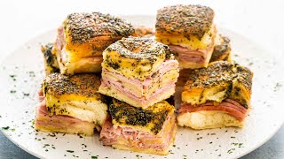 Ham And Cheese Sliders [upl. by Eissel]