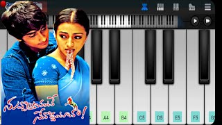 Niluvadhamu ninu Apudaina  nuvvuvasthanante nenoddantana  piano cover  bbentertainmentpiano [upl. by Nerej163]