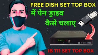 Free Dish Setup Box Me Pendrive Kaise Chalaye  Ib 111 Set Top Box Me Pendrive Kaise Chalaye [upl. by Ennayelsel497]