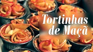 Como fazer Tortinhas de Maçã Veganas [upl. by Augy933]