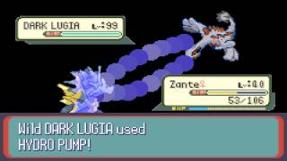 Pokemon Ruby Destiny Reign Of Legends Part 40  Lv99 Dark Lugia [upl. by Freddi]