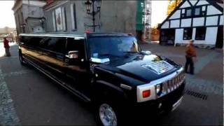 Hummer H2 Stretch Limousine Gdansk amp Krakow Poland [upl. by Oniger]