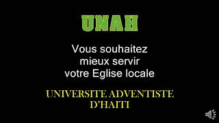 Faculté de Théologie de lUniversité Adventiste dHaiti [upl. by Rue789]