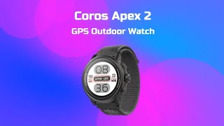 Coros Apex 2 Review from Gadget Flow [upl. by Kilian]