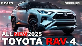 2025 Toyota RAV4 Revealed 🔥 A New Sporty Look is Here😍 [upl. by Cotterell]