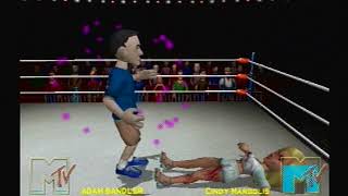 Celebrity Deathmatch Adam Sandler vs Cindy Margolis [upl. by Kristianson693]