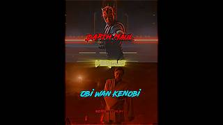 Darth Maul VS ObiWan Kenobi In Terms Of Writing StarWars WhoIsBetter [upl. by Groh]