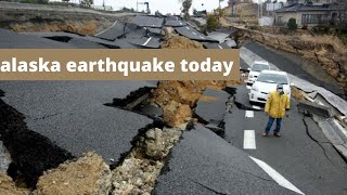 alaska earthquake today [upl. by Paza]