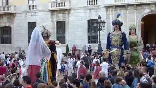 Ball dels gegants de Tarragona  Corpus 2016 [upl. by Immaj]