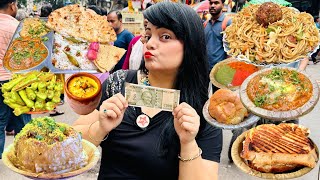 Rs 500 Street Food Challenge  Kolkata Food Challenge [upl. by Rosaline]