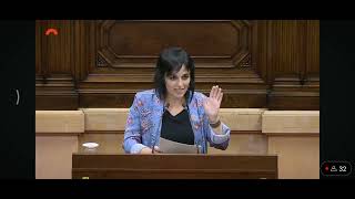 SILVIA ORRIOLS canta LES VERGONYES a tots els BOTIFLERS del Parlament de Catalunya [upl. by Claus505]