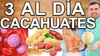 3 CACAHUATES AL DÍA EN AYUNAS  ¿Para Qué Sirve El Maní Beneficios Para Tu Salud Y Belleza [upl. by Oba30]