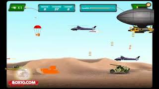 Box10com Heli Force Flash Game Gameplay [upl. by Anotal996]