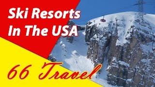 List 12 Top Best Ski Resorts In The USA  Travel to United States [upl. by Roe]