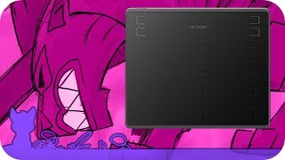 Huion HS64 Tablet Review  how to use on phones [upl. by Ardnek]