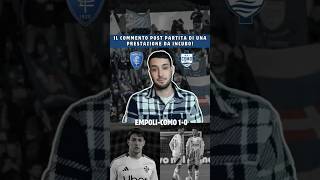 EmpoliComo 10 il postpartita con un commento alle scelte di Fabregas seriea championsleague [upl. by Buskirk]