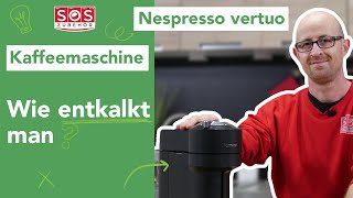 ☕ Wie entkalkt man eine Nespresso Vertuo Kaffeemaschine Tiefenreinigungsentkalkung [upl. by Savior]