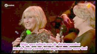 Willeke Alberti amp Jenny Arean  Het Verrukkelijke Vreemdgaan 2015 karaoke [upl. by Vitale]