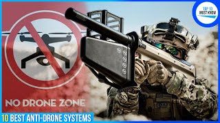 10 Best Antidrone Systems  Drone Catchers [upl. by Icul]