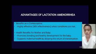 Lactation Amenorrhea [upl. by Jenine]