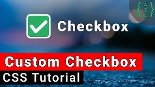 Custom Checkbox Tutorial [upl. by Noryb]