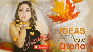 Ideas de Decoracion para el Otoño  Fall  Hazlo tu mismo  Do it yourself [upl. by Anneiv]