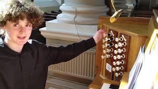 Hugh Walker Demonstrates the Willis Organ of St Marys Church Bridgnorth [upl. by Katha]