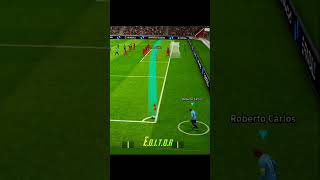 Rcarloa corner goal🥶🥵keşfet efootball2024 pes2021shorts [upl. by Noemis588]