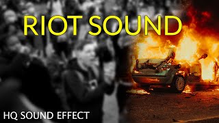 Angry Crowd Shouting And Protest Sound Effect  Riot Sounds SFX [upl. by Adiol]