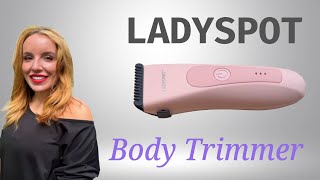 Ladyspot Body Trimmer  best trimmer man spot for bikini under arm  most affordable hair trimmer [upl. by Mcspadden]