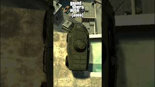 Callendo de una Gran Altura con un Tanque 🪖 en Todos los GTA😱 gta grantheftauto shorts [upl. by Zoellick959]