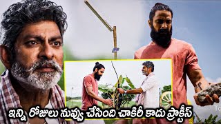 Naga Shaurya And Jagapathi Babu Training Scene  Lakshya Telugu Movie Scenes  Tollywood Cinemalu [upl. by Ydieh658]