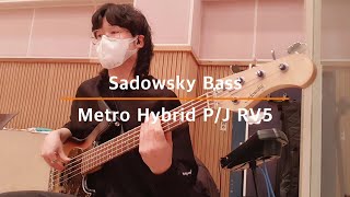 Sadowsky PJ Bass 쉐도우스키 주와 같이 길가는 것 베이스 찬송가 펑크 [upl. by Maureene551]