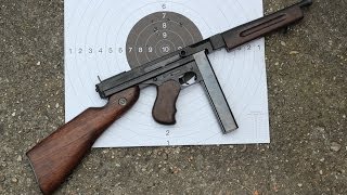 Shooting the Thompson M1A1 submachine gun [upl. by Llimaj227]