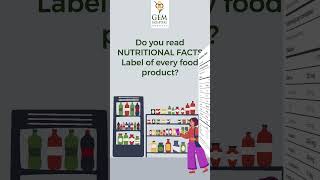 Do you read NUTRITIONAL FACTS Label of every food product  Shorts [upl. by Eisac]