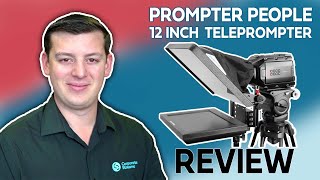 Prompter People 12 Inch Teleprompter Review  Corporate Streams [upl. by Morez]