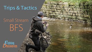 Small Stream Trout Fishing with Bait Finesse System BFS Fishing UK [upl. by Hoy64]