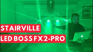 Barre de lumière DJ  STAIRVILLE LED BOSSFX2  PRO [upl. by Jori]