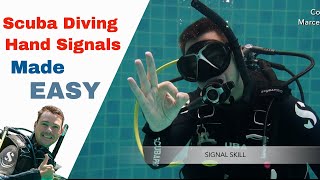 Scuba Diving Hand Signals 👌 How Divers Communicate Underwater [upl. by Desi]