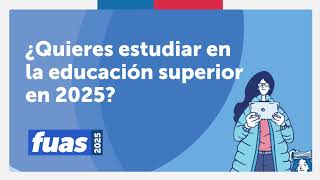 Postula a beneficios estudiantiles  FUAS 2025 [upl. by Keon]