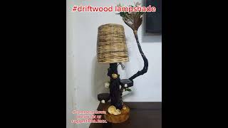 driftwood lampshade [upl. by Ahsinelg]