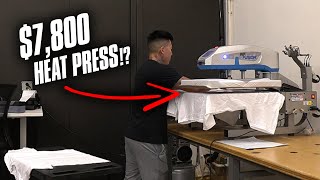 Is This 7800 Heat Press Really Worth It  Hotronix Dual Air Fusion Review [upl. by Wilow]