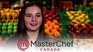 Meet Beccy Stables MasterChef Canada S5 Top 21 [upl. by Sucramrej]