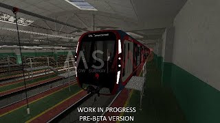 81775 Москва2020  Short PreBeta gameplay  Metrostroi  MSMP [upl. by Llenrag]